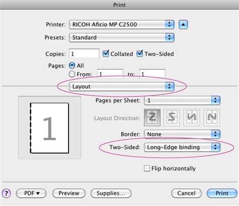print double sided adobe acrobat
